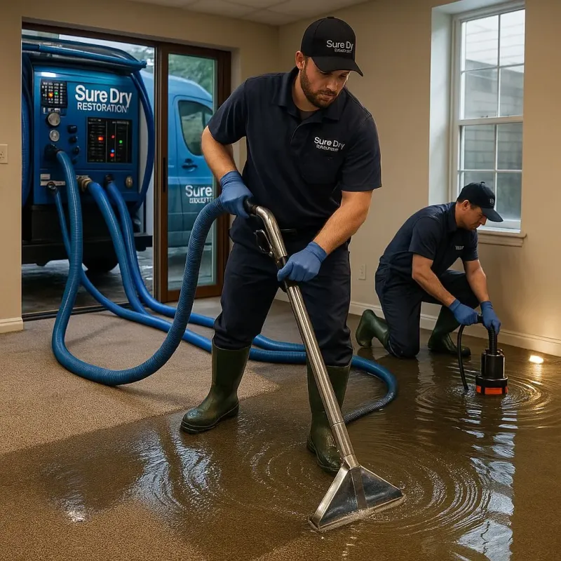 Water Extraction and Removal process in Dickeyville, WI